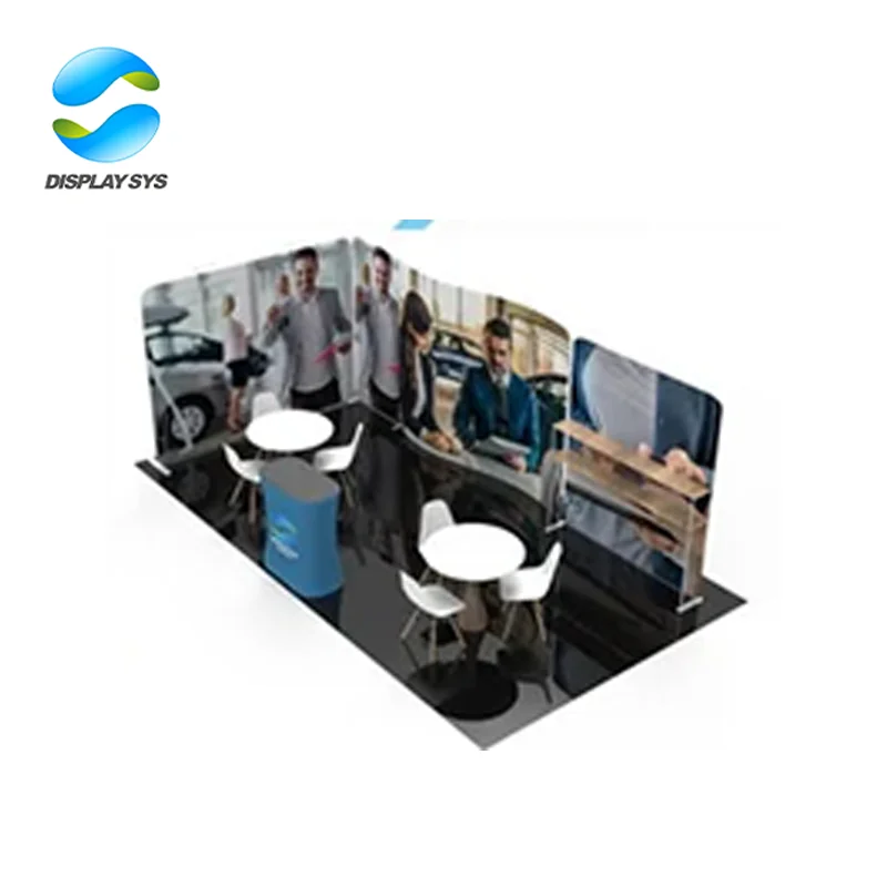 modular tension fabric aluminum exhibition booth modular system