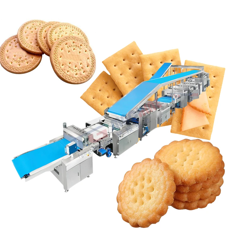 High-speed tough biscuit production machine