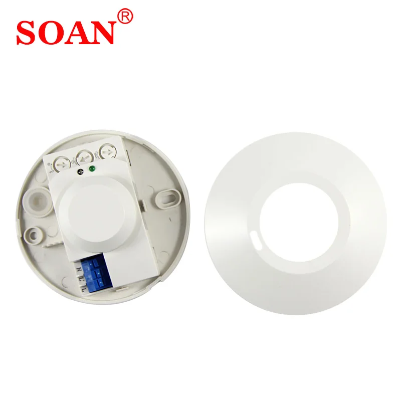 220v Microwave Sensor Switch for Light Motion Sensor Light Switch Ceiling Mount