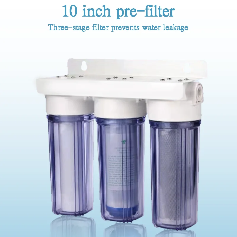 pre water filter system water filter 5 micron activated charcoal 3 stage whole house water filter