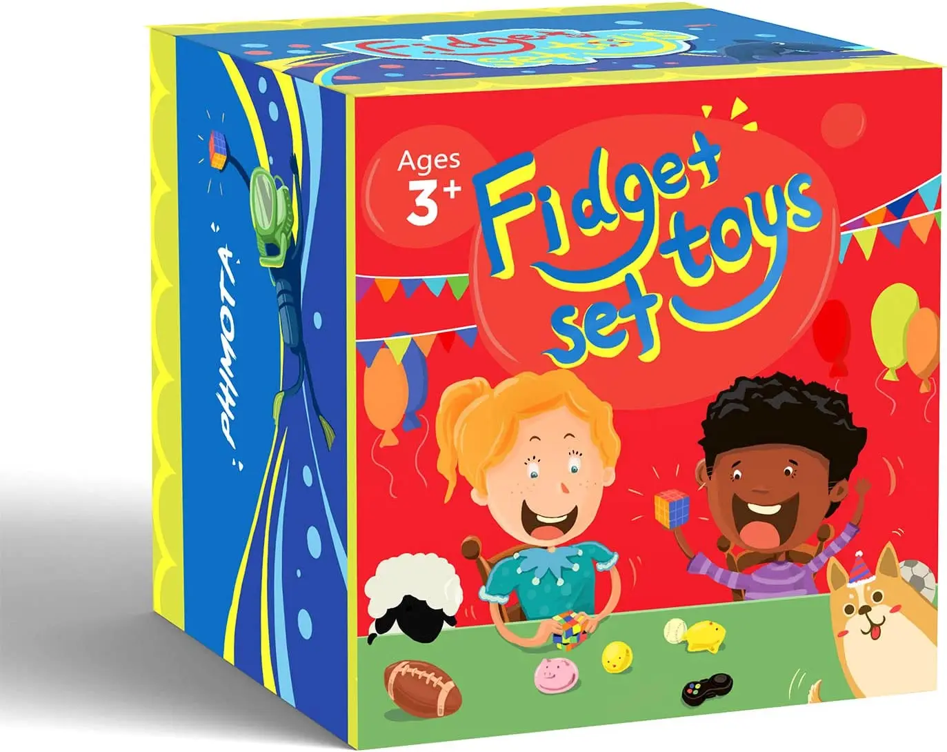 Novelty Design High Quality Magic UFO Disc Ball Toys Pop up Ball Flat Flying Saucer Magic Deformation Ball Stress Relief Toys