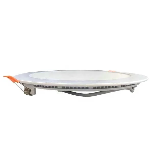 
ETL dimmable round led light panel 9W 12W 15W 4/6/8 inch led retrofit recessed downlight with J-box 