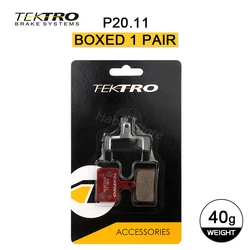 TEKTRO P20.11 Brake Pads MTB Bike Hydraulic Disc Brake Pad for Shimano M335 395 Metal Ceramic Bicycle Pads Cycling Parts