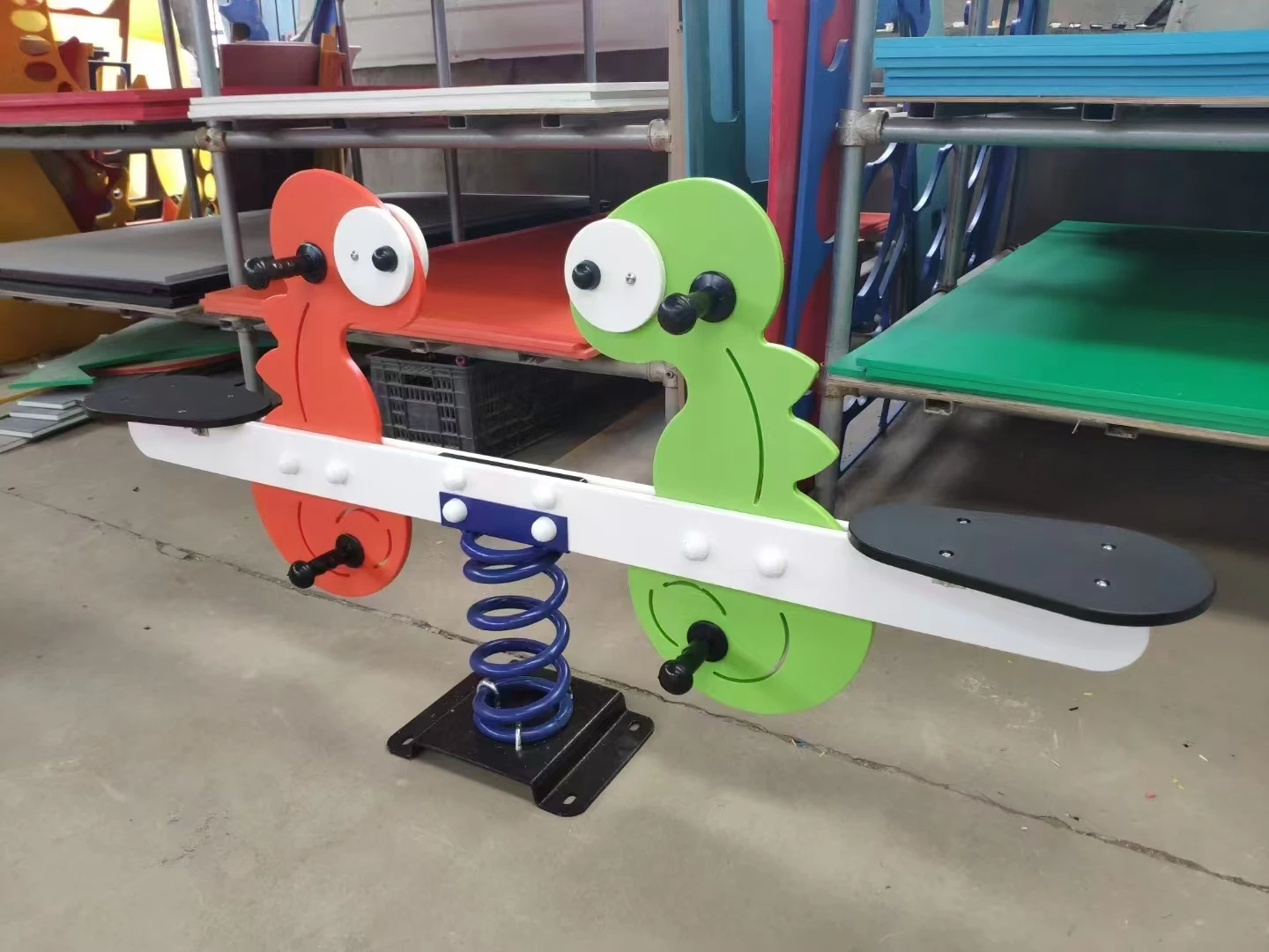 Cheap Price PE Board Kids Play Amusement Park Games Rocking Horse Other Outdoor Ride on Toys Children Playground Spring Rider