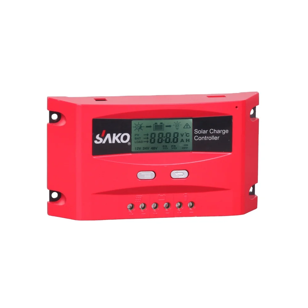 cheap  price 12V 24V 48V  LCD pwm solar charger controller