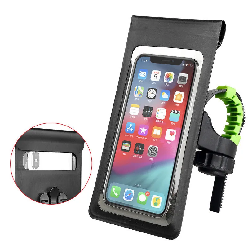 New Wholesale Waterproof Mountain Bicycle CellPhone Mount Holder Stand Motorcycle Bike Mobile Phone Holder for Bike Motor