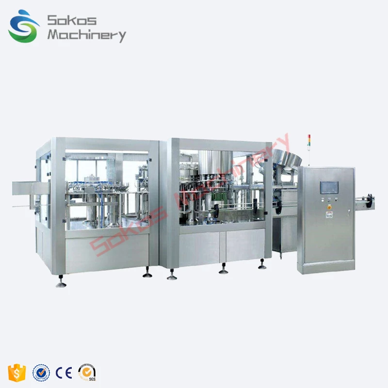 Заводская цена Моно блок пластиковая бутилированная машина для розлива воды минеральной