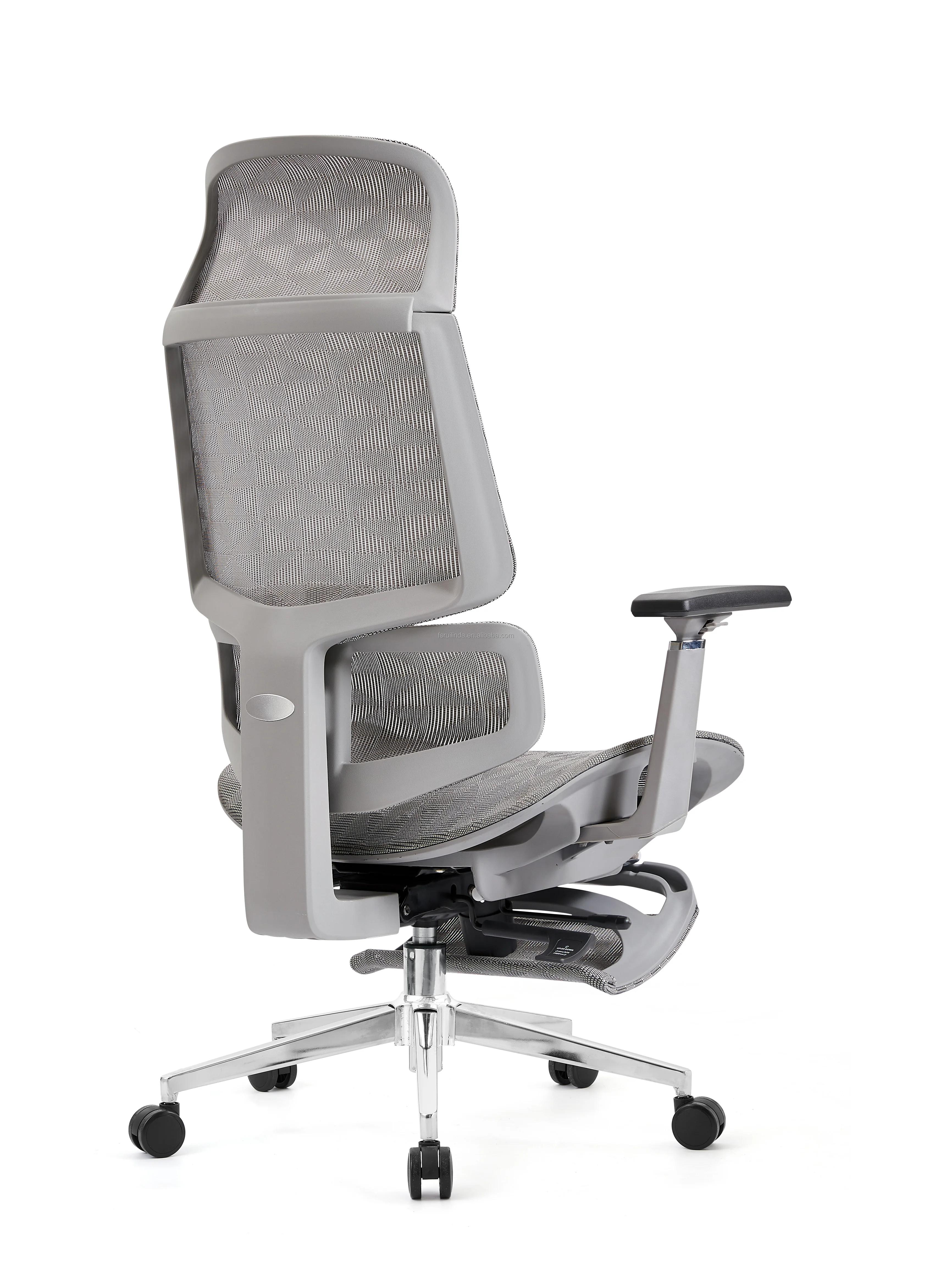 Active Lumbar Support Modern Ergonomics Ergonomic Mesh Game Office Chair with Perforated Hollow Seating