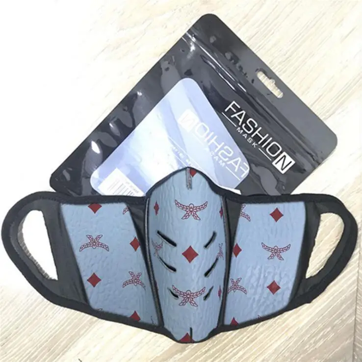 
factory OEM leather luxury mouth facemask reusable outside necessary brand facemask luxury 