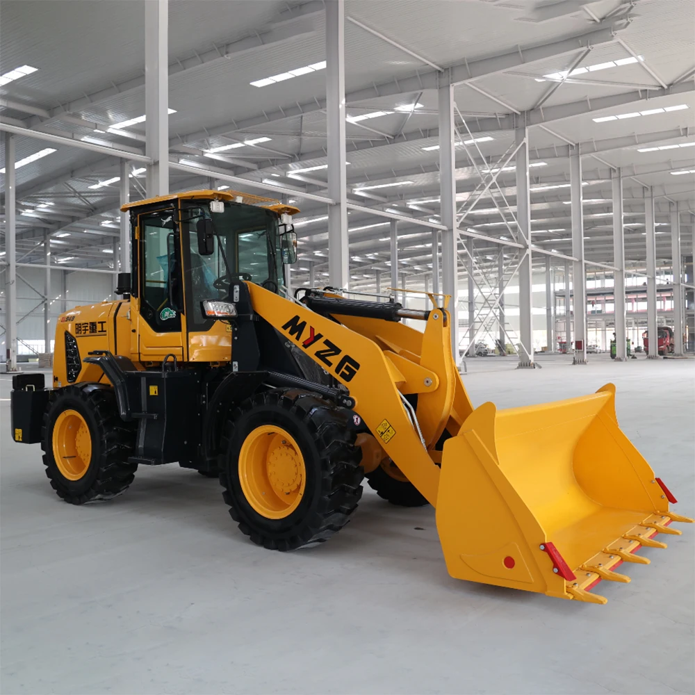 Бренд MINGYU small ZL946A 2200 кг 2.2ton колесный погрузчик вилки сочлененный промышленный фронтальный мини-погрузчик для продажи
