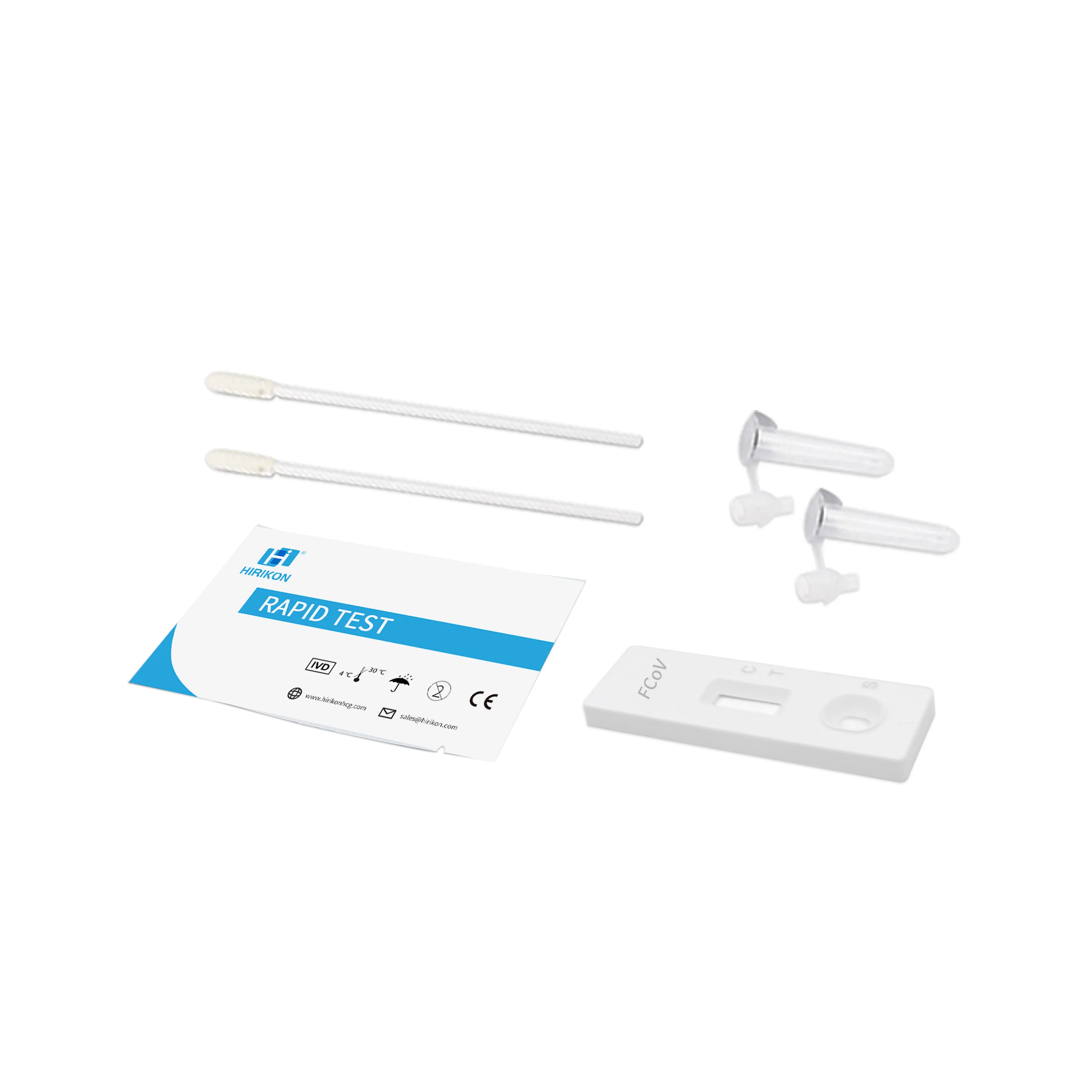Hirikon Cat Corona virus Antigen Rapid Test Kit OEM Service Offered