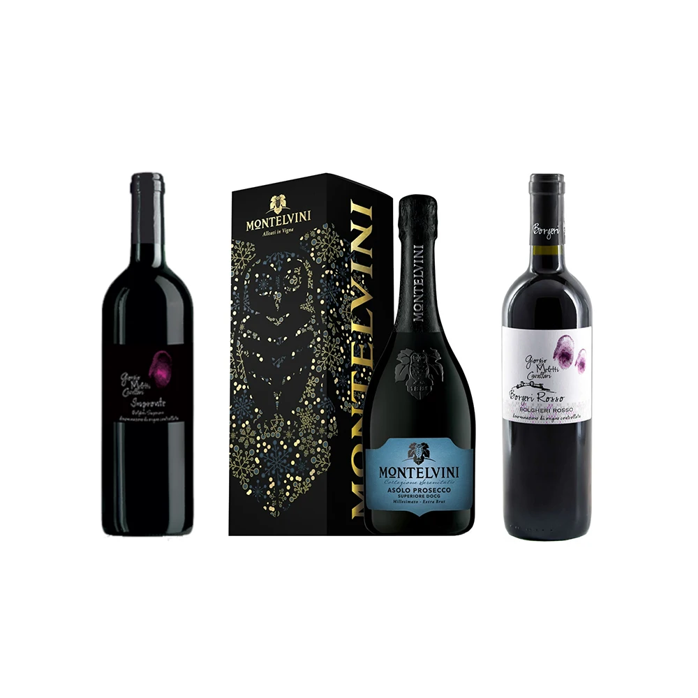 Premium Quality Sparkling Wine 100% Glera Grape Variety Prosecco White Wine For Restaurant