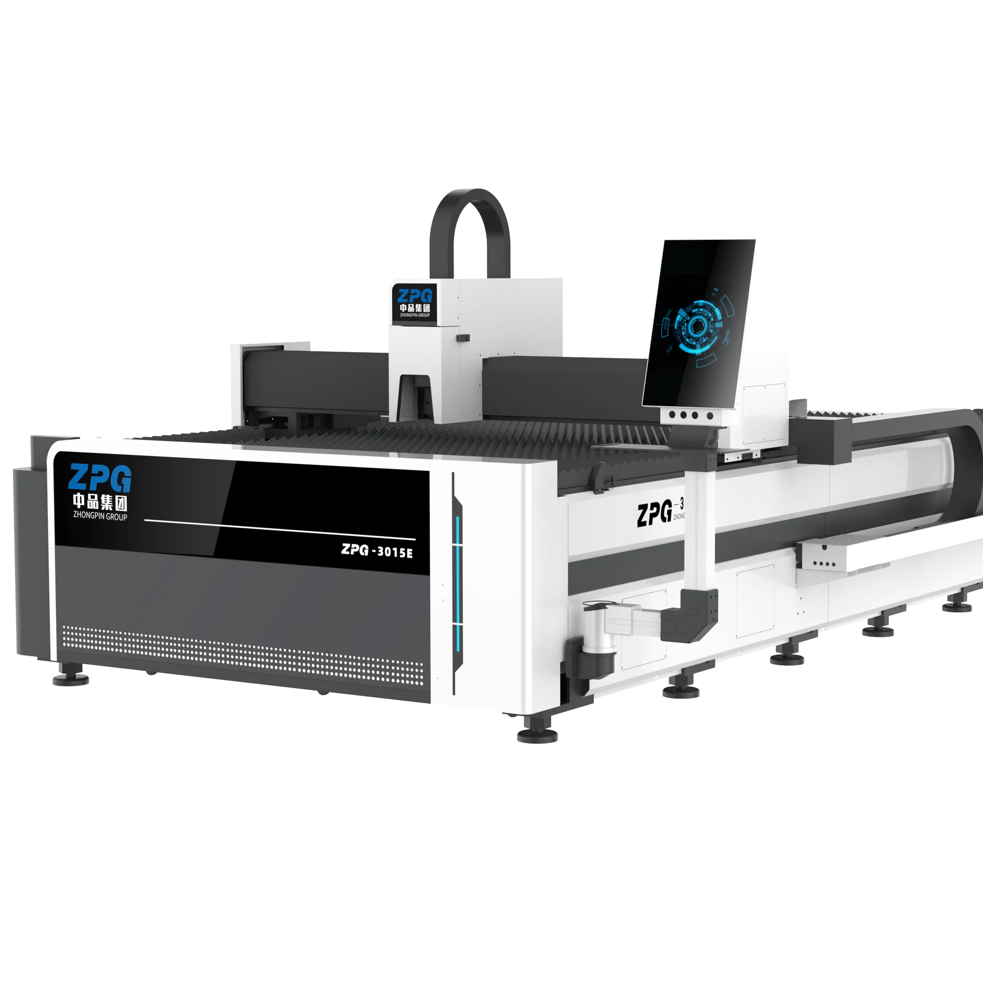 ZPG Высокое качество Прямая продажа с завода 1500 мм * 3000 мм машина для лазерной резки металлических пластин 1000 Вт 1500 Вт 2000 Вт 3000 Вт