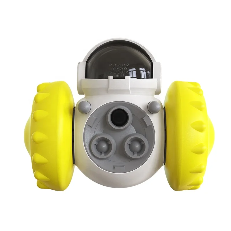 Newest Product Pet Educational Interactive Toy Innovation and Upgrade Balance Car Intelligent Pet Automatic Feeder