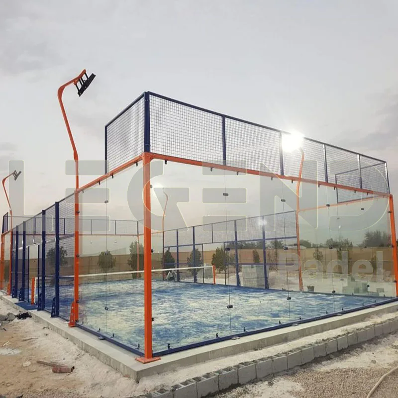 Panoramic Padel Court Paddle Tennis Court Field Padel Court Top-Ranking supplier
