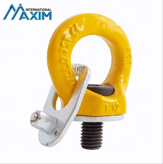 Grade 80 Swivel Lifting Key Eye Points Rotatable Lifting Eye Ring Bolts