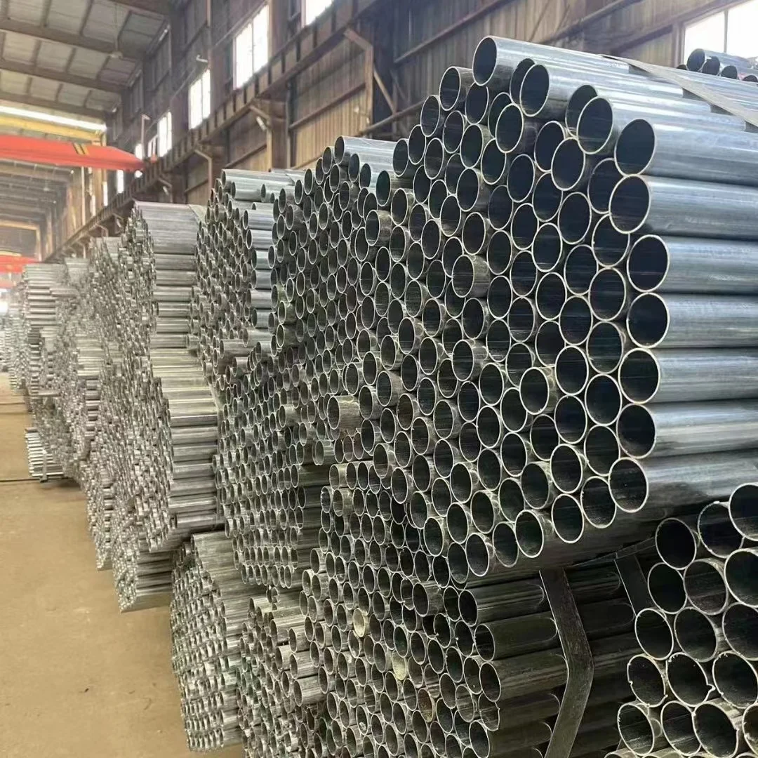 Green house Plastic tube steel frame greenhouse structure gi steel pipe