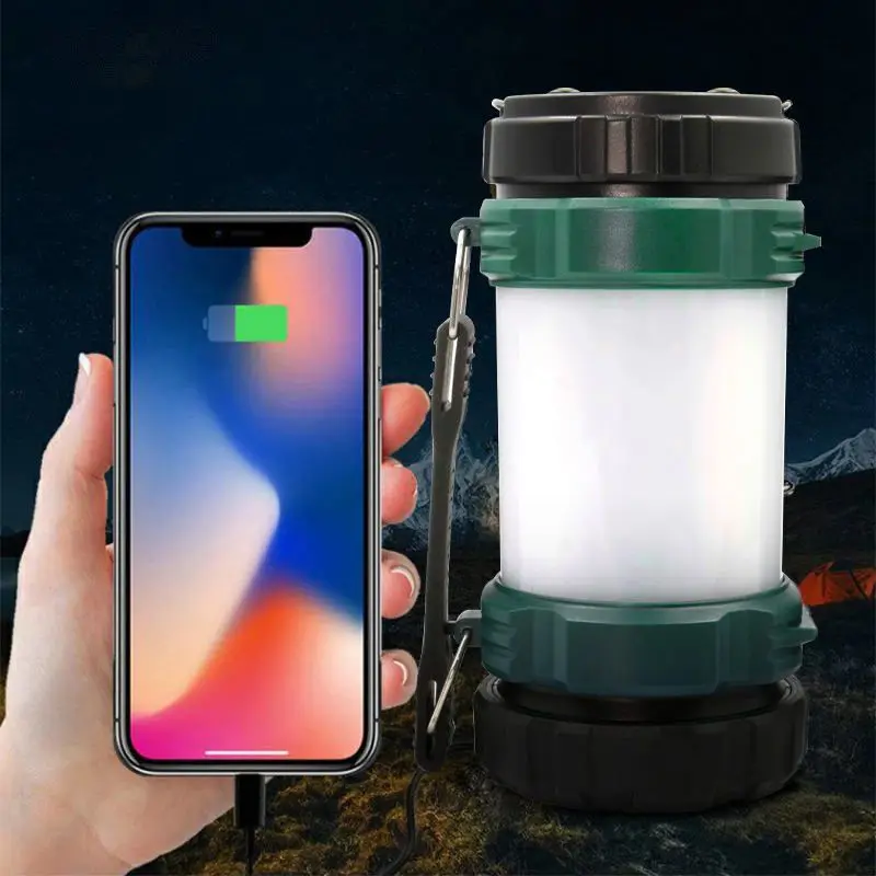 Factory Cheap Portable Usb Charge Fishing Emergency Light High Power Camp Light Led Camping Lantern Light