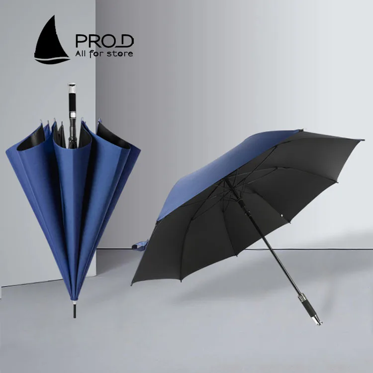 outdoor Self-folding Clear Umbrella vinyl sunshade Triple folding umbrella chinese umbrella