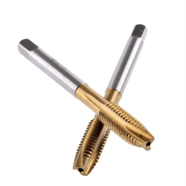 M3-M8 Reasonable Price Heat Resistant Forming Thread Hss Tap Factory Supply Spiral Flute HSS Machine Use Threading Tap