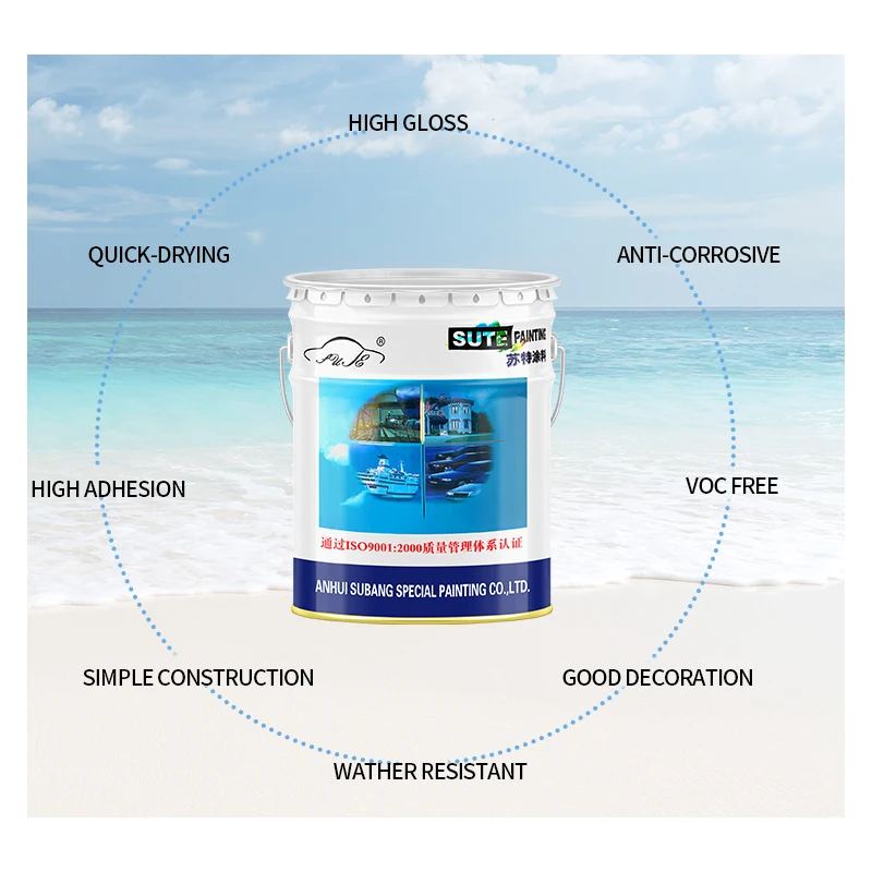 Industrial Use Paint Acrylic Paint in bulk Waterborne Acrylic Topcoat with High Anti-corrosion Performance