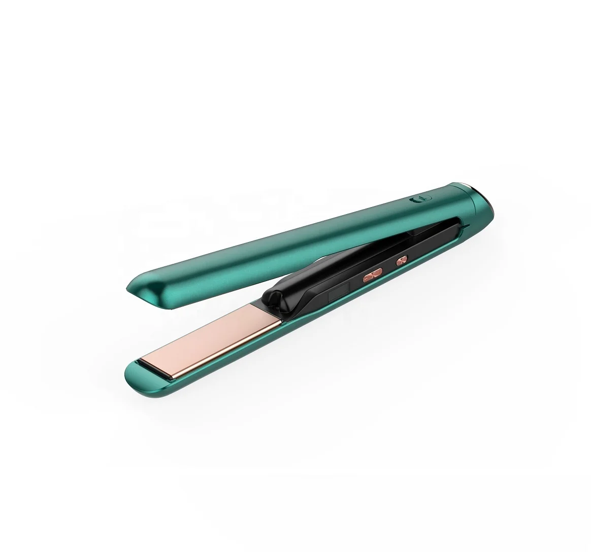 
New Style Travel USB Wireless 2 in 1 Cordless Hair Curler Straightener 