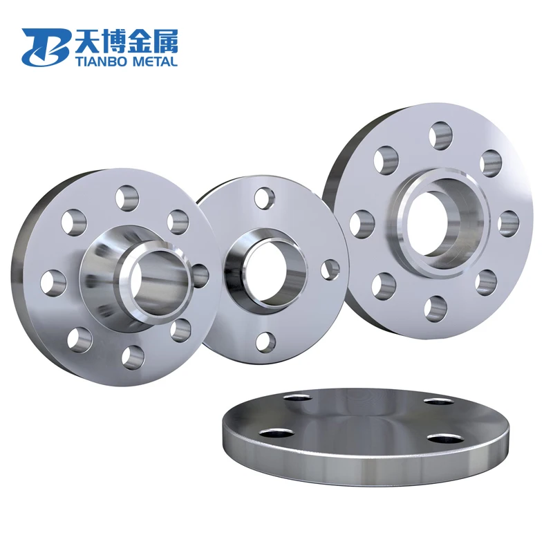 ANSI B16.5 grade2 150# press class titanium blind flange supplier manufacturer baoji tianbo metal company