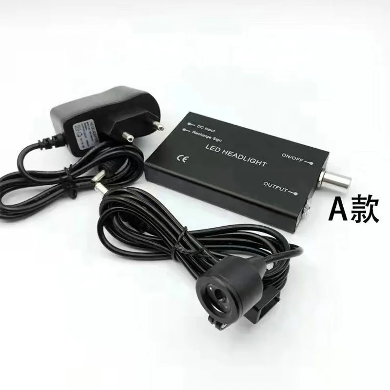 Medical equipment dental surgical loupes / Magnifying glasses LED light magnifier 2.5X 3.5X