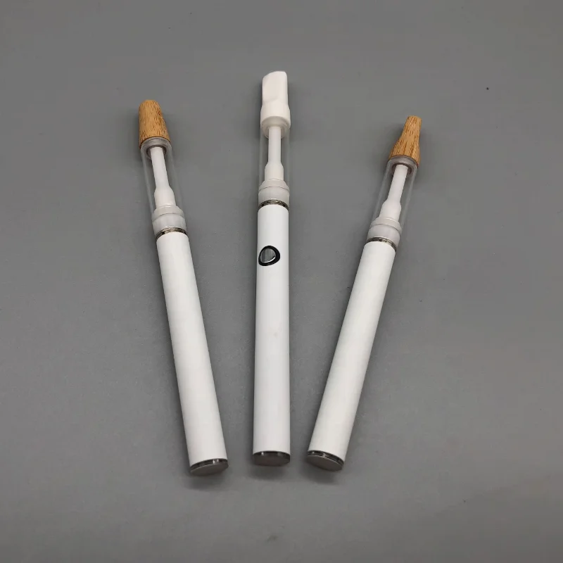 
Heavy Metal Test Passed Bulk Ceramic 0.5Ml 1 Ml 510 Thread Atomizer Oil Tank Cbd Vape Cartridge 