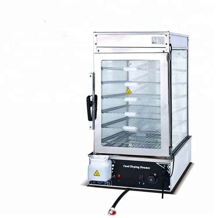 Стекло 6 слоев Электрический булочка хлеб пароход шкаф дисплея замороженных продуктов витрина теплой JC-FW-002