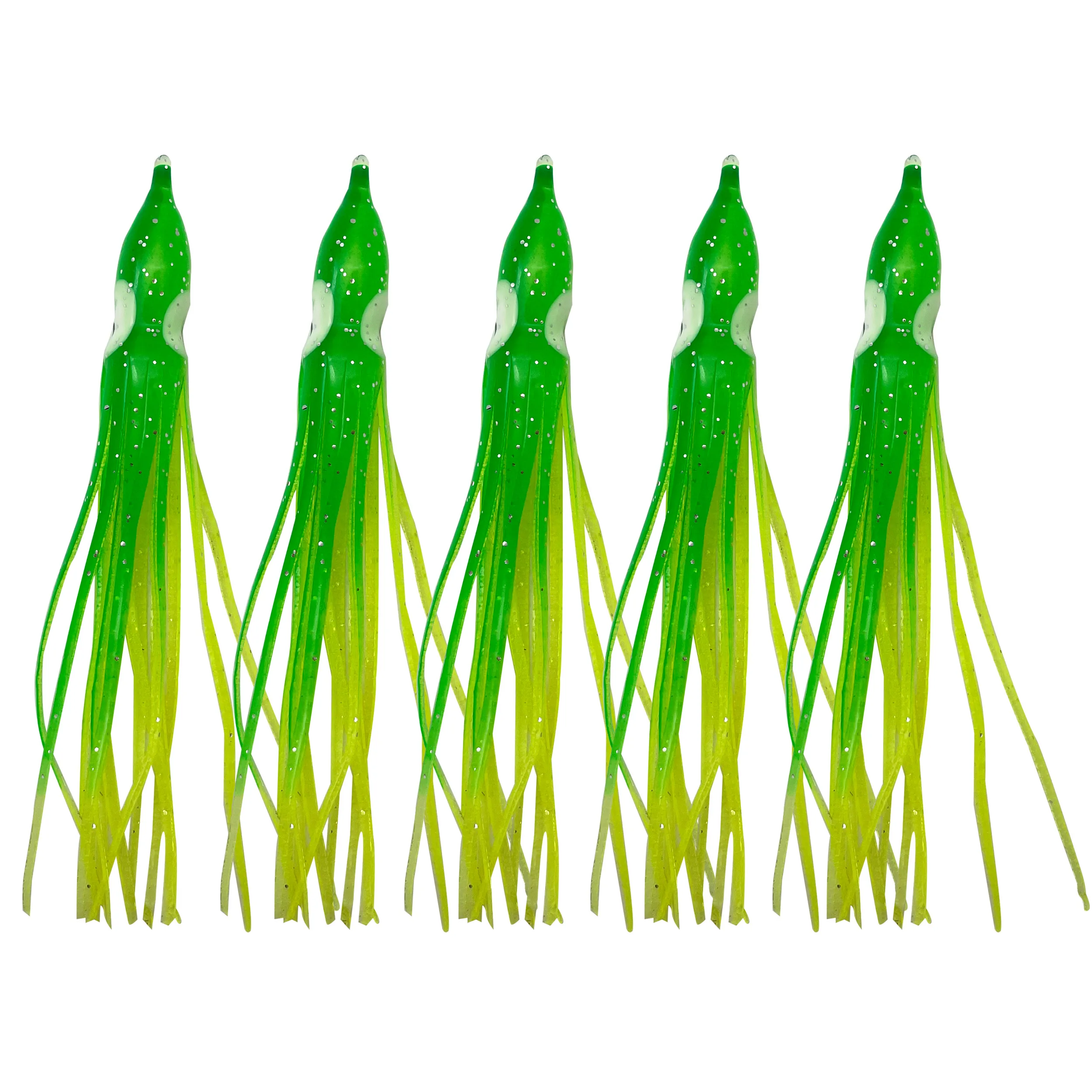 B Swimbait Tuna Lures Jig Isca Artificial Elastic Rubber Soft Octopus Squid Skirt Saltwater  Fishing Bait Lures