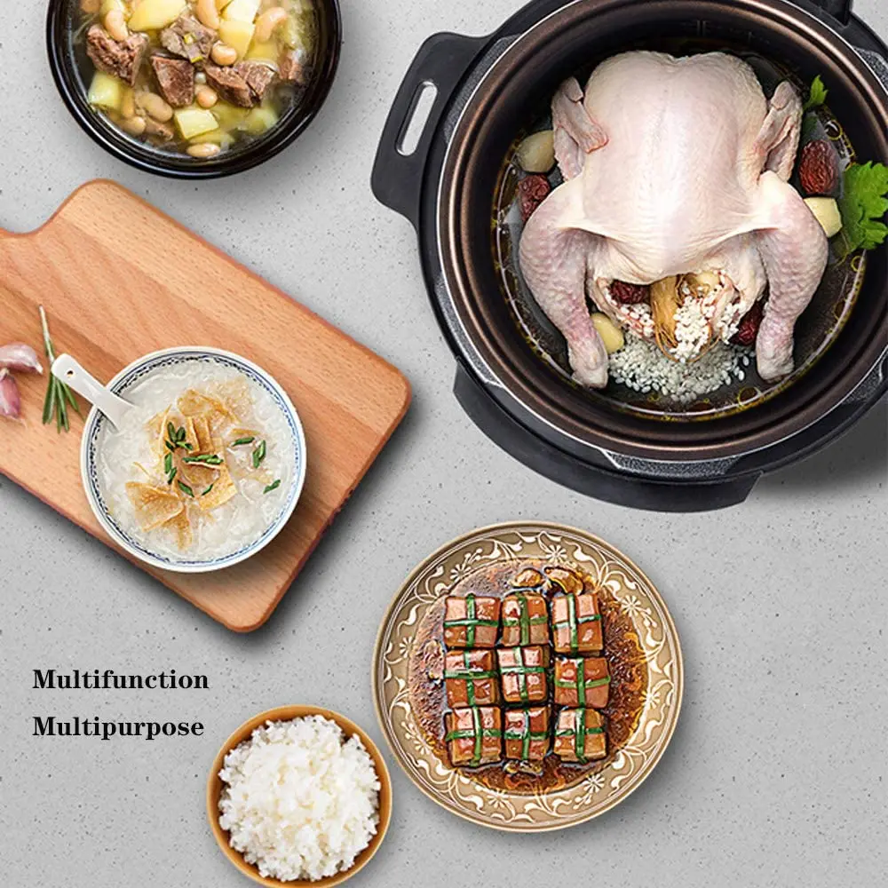 Large Capacity 6-12 Liters With 20 Cooking Options High Quality Factory Wholesale For Household Multi Functional Pressure Cooker