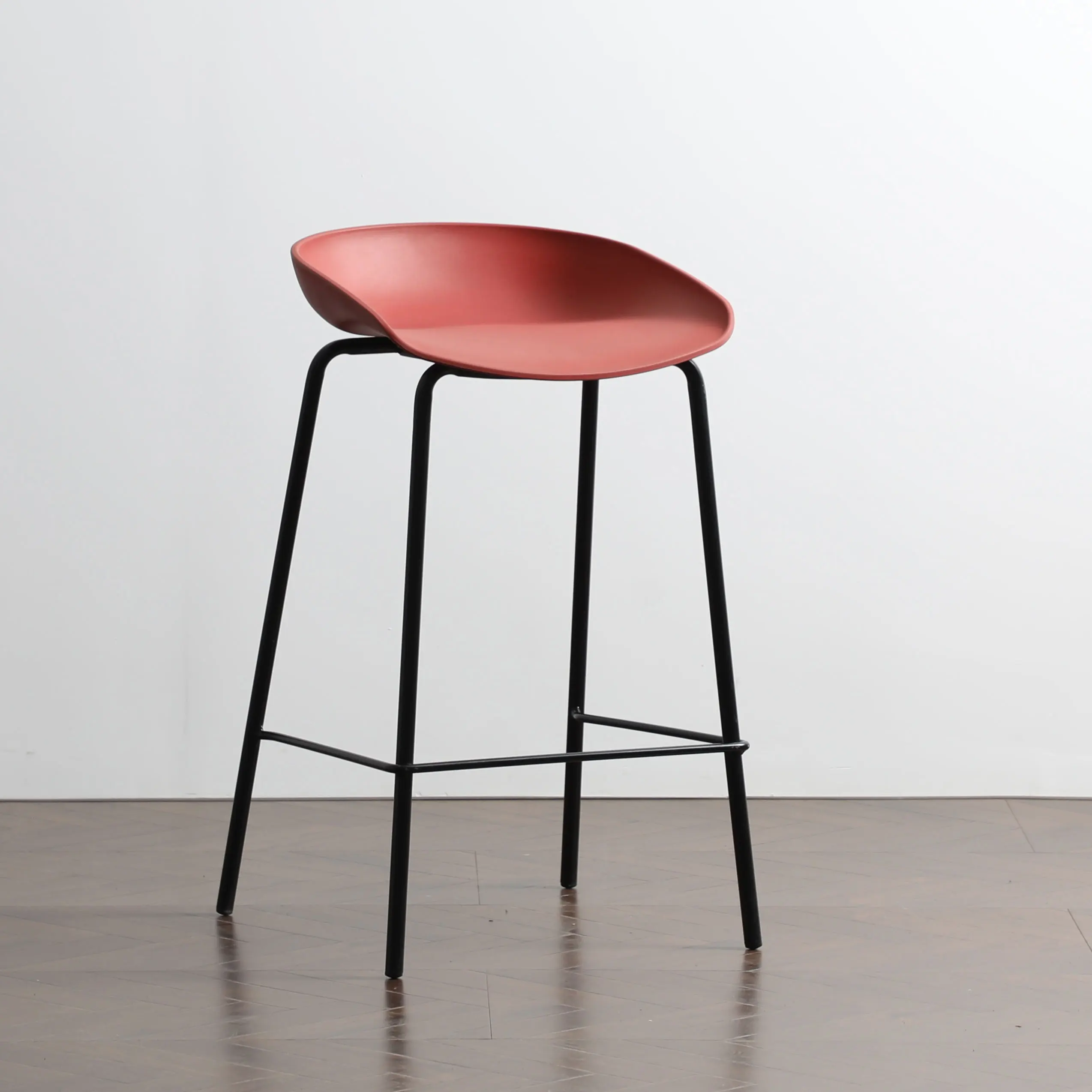 modern furniture sillas para plastic seat high tabouret metal bar chair stool