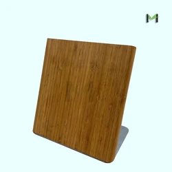 Kitchen Magnetic Knife Block Holder Bamboo Knife Holder Magnetic for Safe