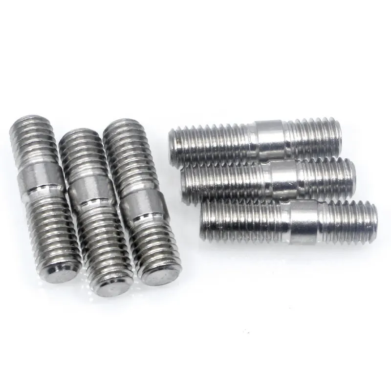Высококачественные DIN 939 Incoloy 800HT 825 inconel 625 600 718 Monel400 K500 резьбовые шпильки полурезьбовые болты с двойными концами