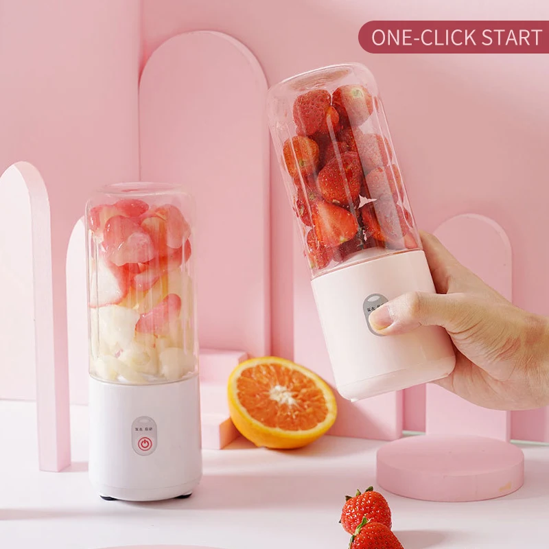 Portable blender usb rechargeable mini electric juicer extractor machine