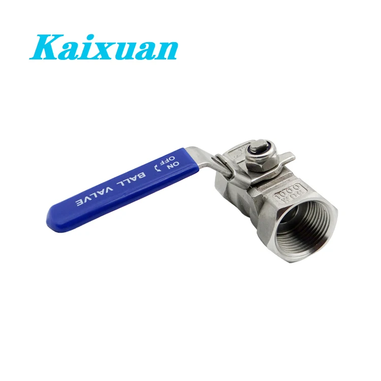 Stainless Steel 304/316 NPT BSP  1000 WOG 1 PC Ball Valve