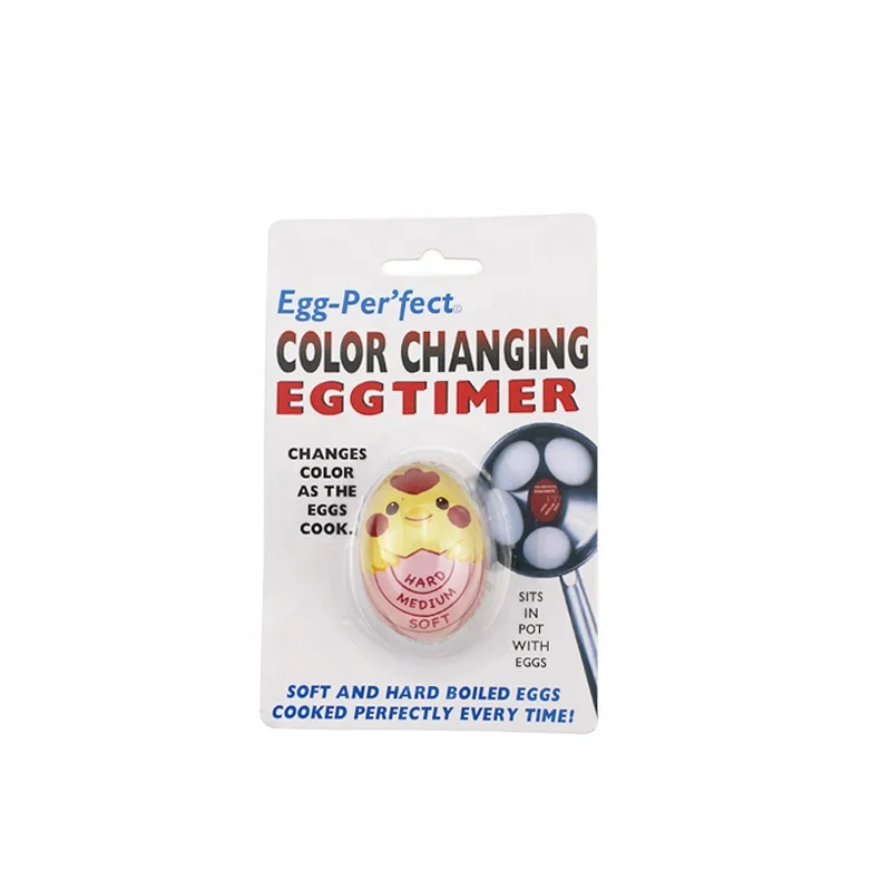 New trending kitchen gadgets 2022 Eco-friendly Resin Kitchen Timer Cooking Timer Color Changing Egg Timer