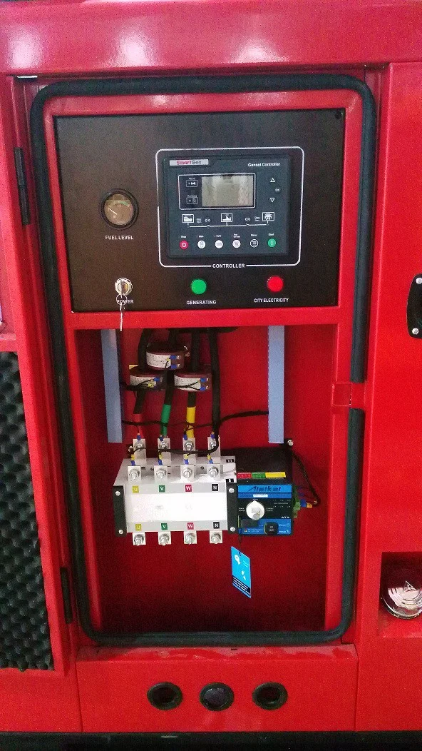 Дизельный генератор 30 кВт с бесщеточным генератором установка