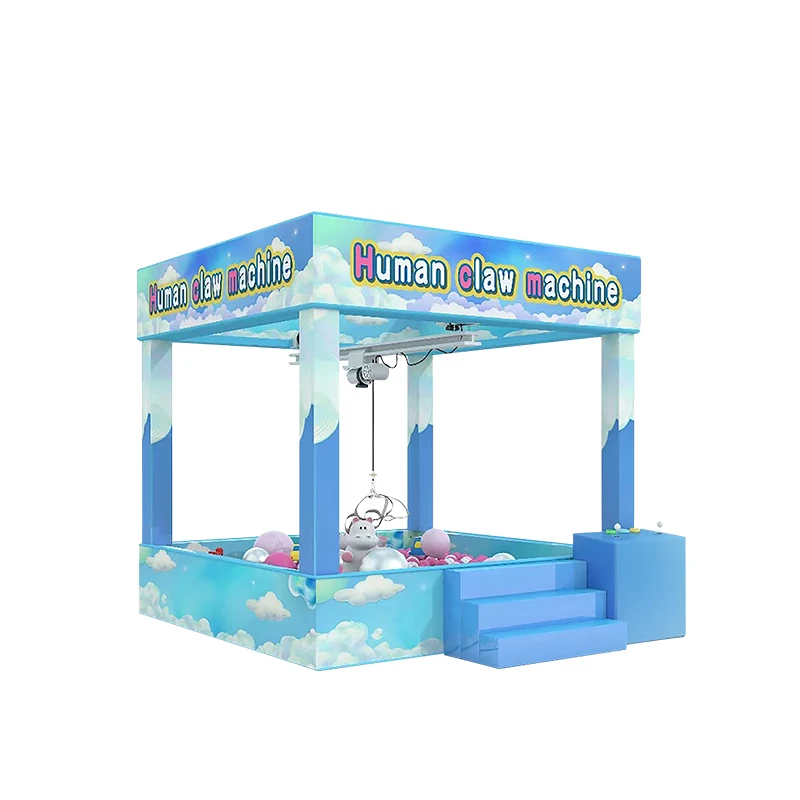 human claw machine outdoor big claw machine amusement park arcade games claw machine kit