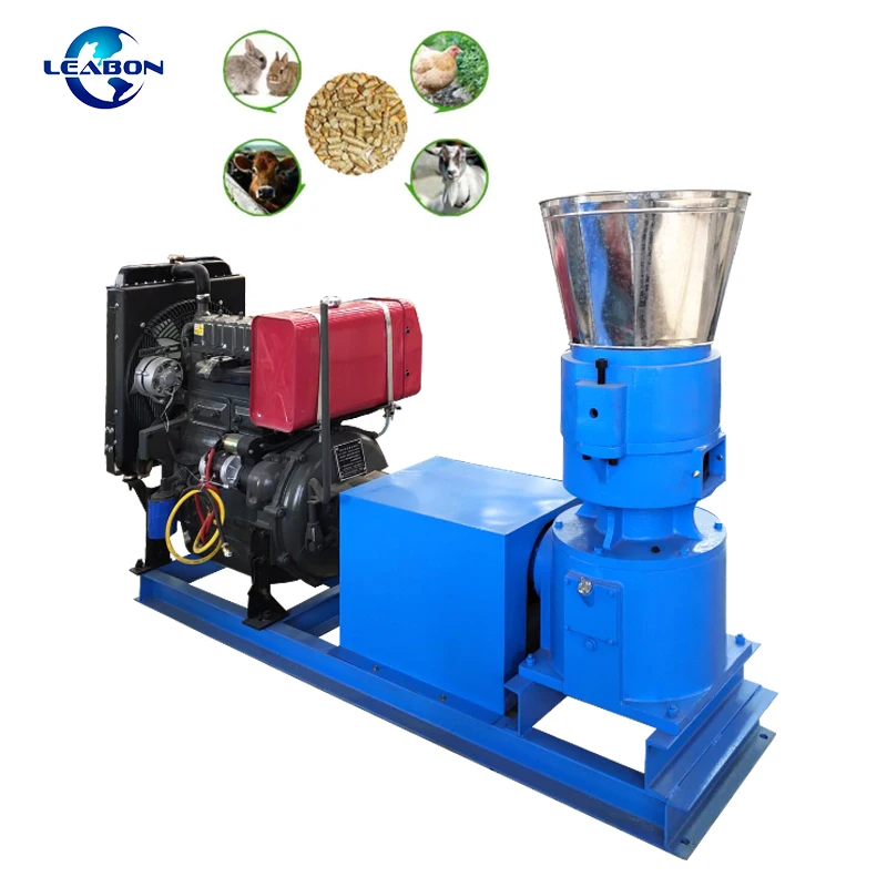 Hot Selling 600-800 kilograms chicken manure fertilizer animal shrimp feed pellet making machine