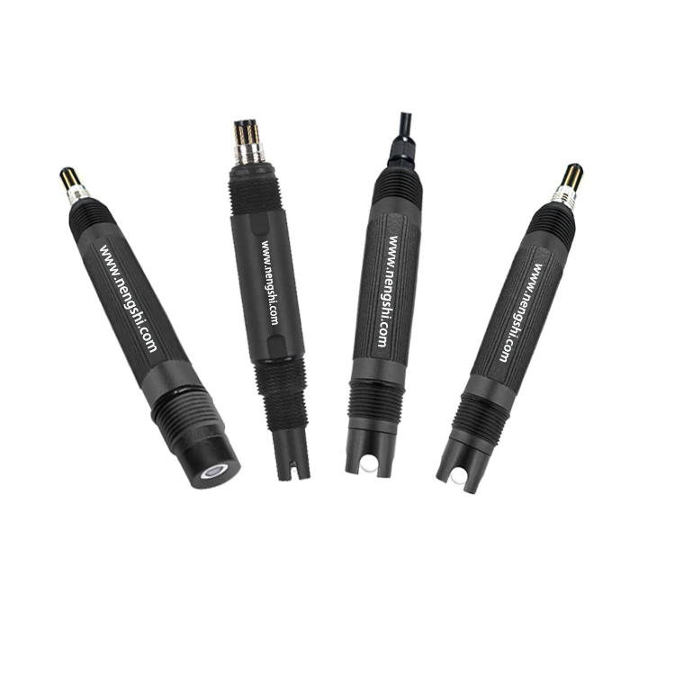 Long life stable sensitive high quality  PPS plastic body online  pH sensor pH electrode pH probe, -15~110centigrade