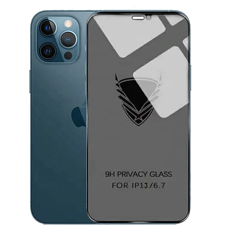 Golden Armor OG 3D Full Cover Privacy Anti Spy Tempered Glass Screen Protector Film For iPhone 13