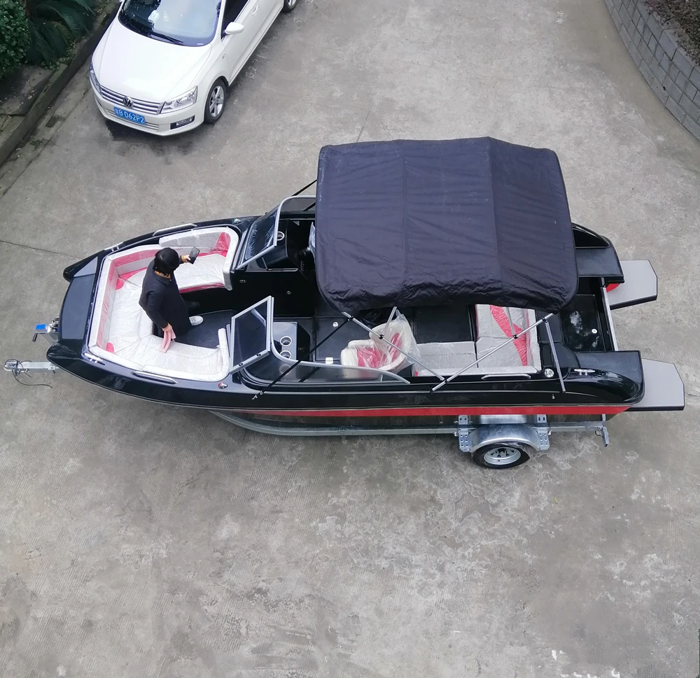 CE Approved Standard Accessories Features 19 FT 6 Persons Sport Boat Business Boat Passenger Boat