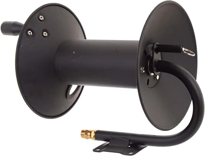 30m Pressure Washer Rubber Hose Manual Hose Reel With Sewer Cleaning Hose