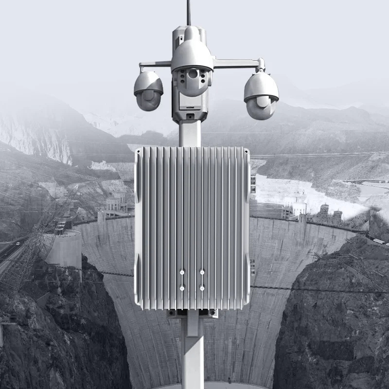 HARWELL Waterproof Wifi Enclosure Outdoor Electrical Battery Cabinet Metal Rack Telecomunicaciones  Extrude Aluminium Enclosures