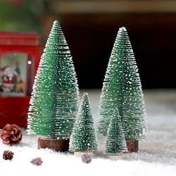 novedades para navidad Christmas Tree Decorartificial mini tree indoor Pine Needle brush table Christmas Tree