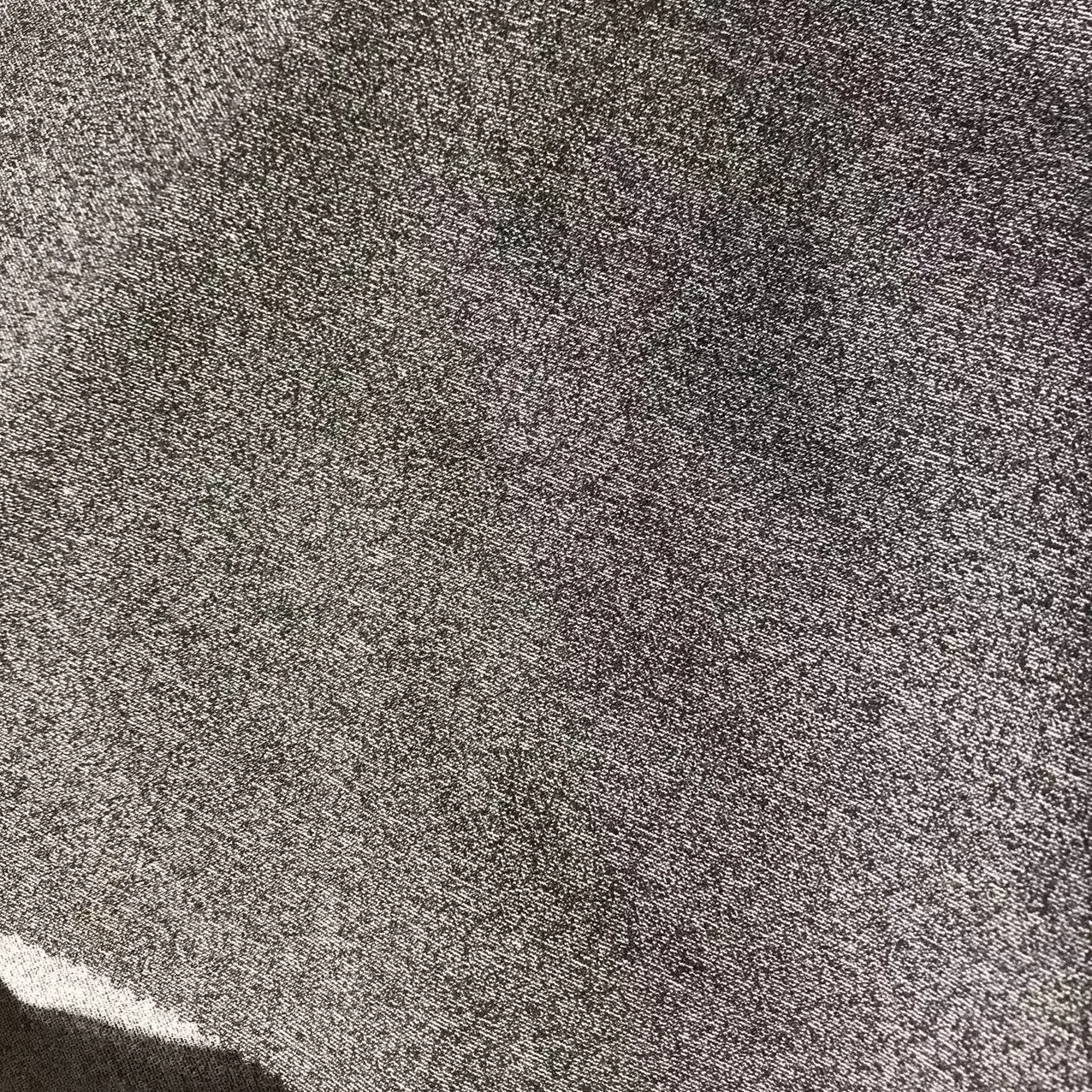 Cationic melange single jersey knit 4 way polyester elastane fabric for sportswear