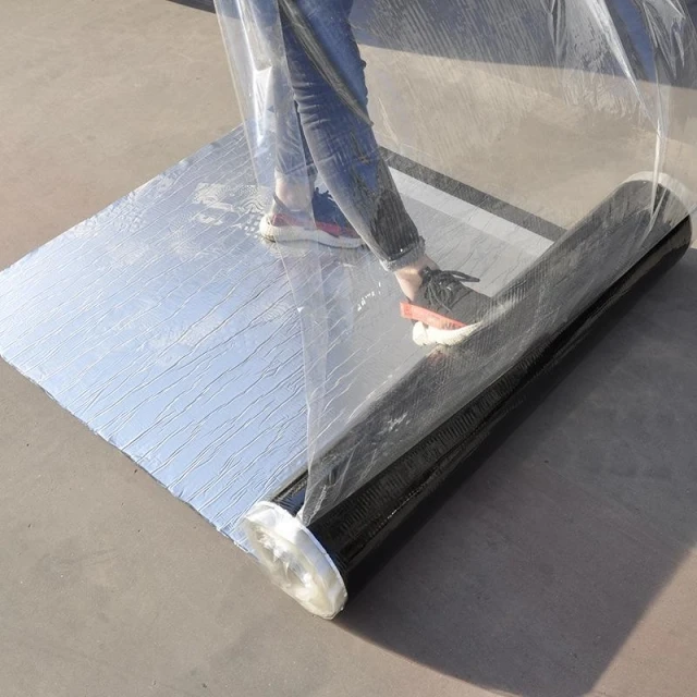 impermeabilizante para techo aluminium bitumen self adhesive roof sheet waterproof membrane