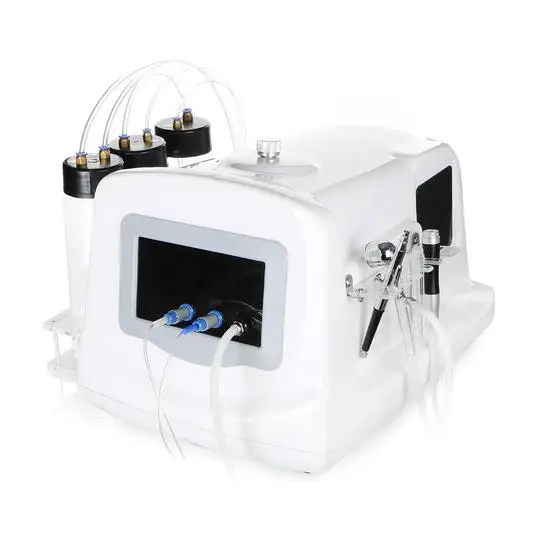 3 in 1 Dermabrasion Facial Machine Oxygen Spray Jet Peel Water Aqua Skin Peeling